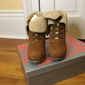 Kelsi Dagger Francille Suede Booties
